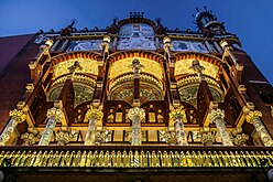 Palau de la Música Catalana, 1905-1908 (Barcelona)