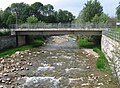 Il ponte sul torrente Viona: veduta verso monte