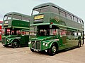 Image 21Preserved AEC Routemaster coaches in London Transport Green Line livery.