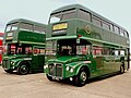 Image 31Preserved AEC Routemaster coaches in London Transport Green Line livery.