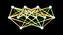 Одношарова штучна нейронна мережа прямого поширення з 4 входами, 6 прихованими вузлами, та 2 виходами. Для заданого стану положення та напряму виводить значення керування для коліс.