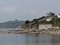 St Mawes Castle (Vordergrund) und Pendennis Castle in Falmouth (Hintergrund)