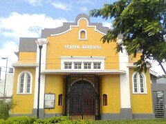 Teatro Municipal de Alajuela, diseñado por José María Barrantes.