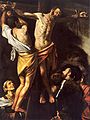 『聖アンデレの磔刑』(1607年) クリーブランド美術館 (米、オハイオ州)