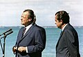 Brandt with Richard Nixon, 1971