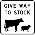 give way to stock