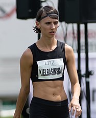 Die achtplatzierte Anna Kiełbasińska