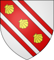 Coat of arms of the lords of Spontin, descended from the lords of Beaufort.