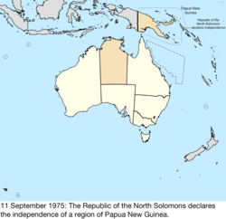 Map of Australia; for details, refer to adjacent text