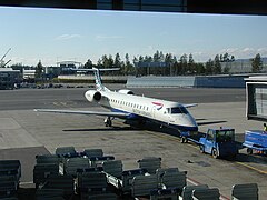 Embraer 145 at Oslo Airport