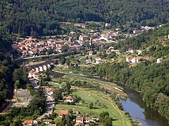 Vista de Chamalières-sur-Loire.