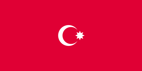 Первый флаг Азербайджанской Демократической Республики