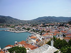 Skopelos town, Greece