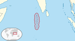 Vị trí của Maldives