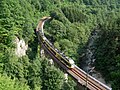 Light rail on the Tennetschlucht bridge