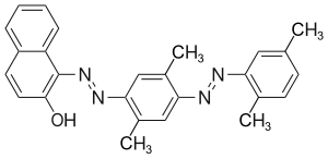 Strukturformel von Oil Red O