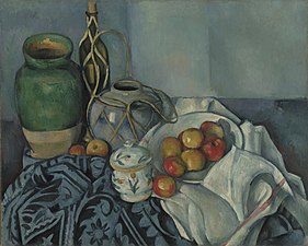 Paul Cézanne, Nature morte aux pommes, 1893-1894.