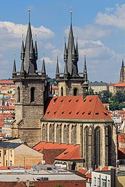 Eglwys Týn (chrám Panny Marie před Týnem), Hen Dref, Prag