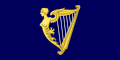 Bandera que representaba tradicionalmente a la isla de Irlanda