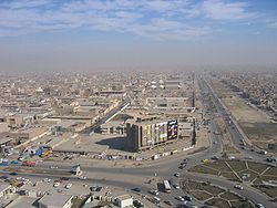 Yleiskuva Sadr Citystä vuonna 2005.