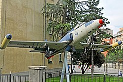 Soko J-21 Jastreb in Belgrad