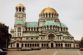 Alexander Nevski herdenkingskathedraal in Sofia