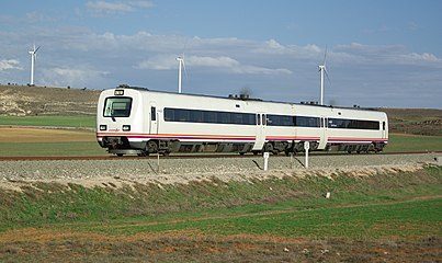 A rebuilt IC3 trains in Spain, TRD 594