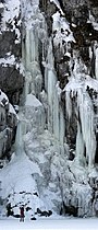 Frozen Waterfall at the Königs-see