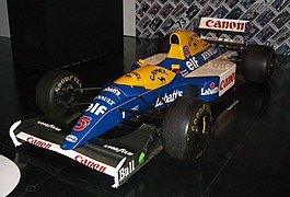Williams FW14B, campeón de constructores temporada 1992