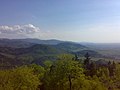 Western slope of the Northern Black Forest towards the Upper Rhine Plain