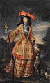Anna Maria Luisa de Medici Portret în rochie de vânătoare
