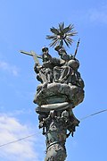 Plague Column Sculpture