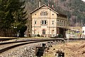 Bahnhof Fridingen, Seilzüge für Weichen und Signale (2018)