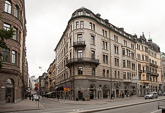 Pumpstocken 10 i Stockholm, uppfört 1896-1898.