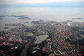 English: Aerial view of central Helsinki (the southern tip of the Helsinki Peninsula) Suomi: Ilmakuva Helsingin keskustasta Svenska: Flygbild över centrala Helingfors