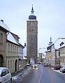 Die südliche Vorstadt „Klein Nürnberg“, Blick auf das Grautor