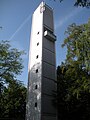 Turm der ev. Kirche Stuttgart-Mönchfeld (Mühlhausen)