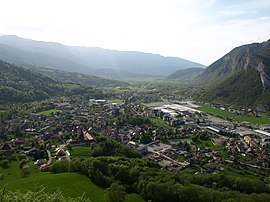 A general view of Faverges