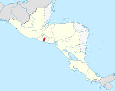 Federal Republic of Central America location map (Federal District).svg