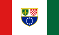 Bandera de la Federación de Bosnia y Herzegovina (anulada en 2007).