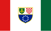 علم اتحاد البوسنة والهرسك (5 نوفمبر 1996 – 14 يوليو 2007)