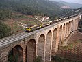 Gran Buixadell viaduct, near Terrassa, Cataluna, Spain (1861)