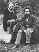 Frederick Hollyer Edward Burne-Jones and William Morris 1874.jpg