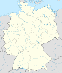 Національний пам'ятник Бісмаркові. Карта розташування: Німеччина