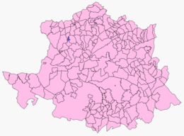 Huélaga – Mappa