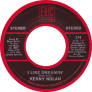 I like dreamin by kenny nolan US reissue Eric.webp