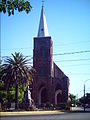 San Francisco Church, before being destroyed in the 2010 earthquake