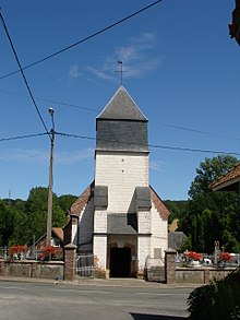 L'église éd la Nativité à Inxent