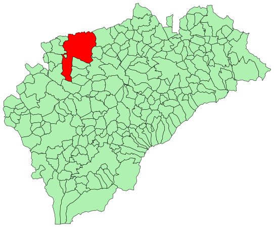 Localización de Cuéllar / Localitation of Cuéllar