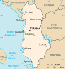 Albanie - Mappe